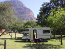 Camper in Zuid-Afrika